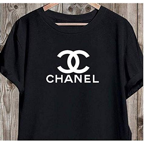 black chanel t shirt|chanel oversized t shirt.